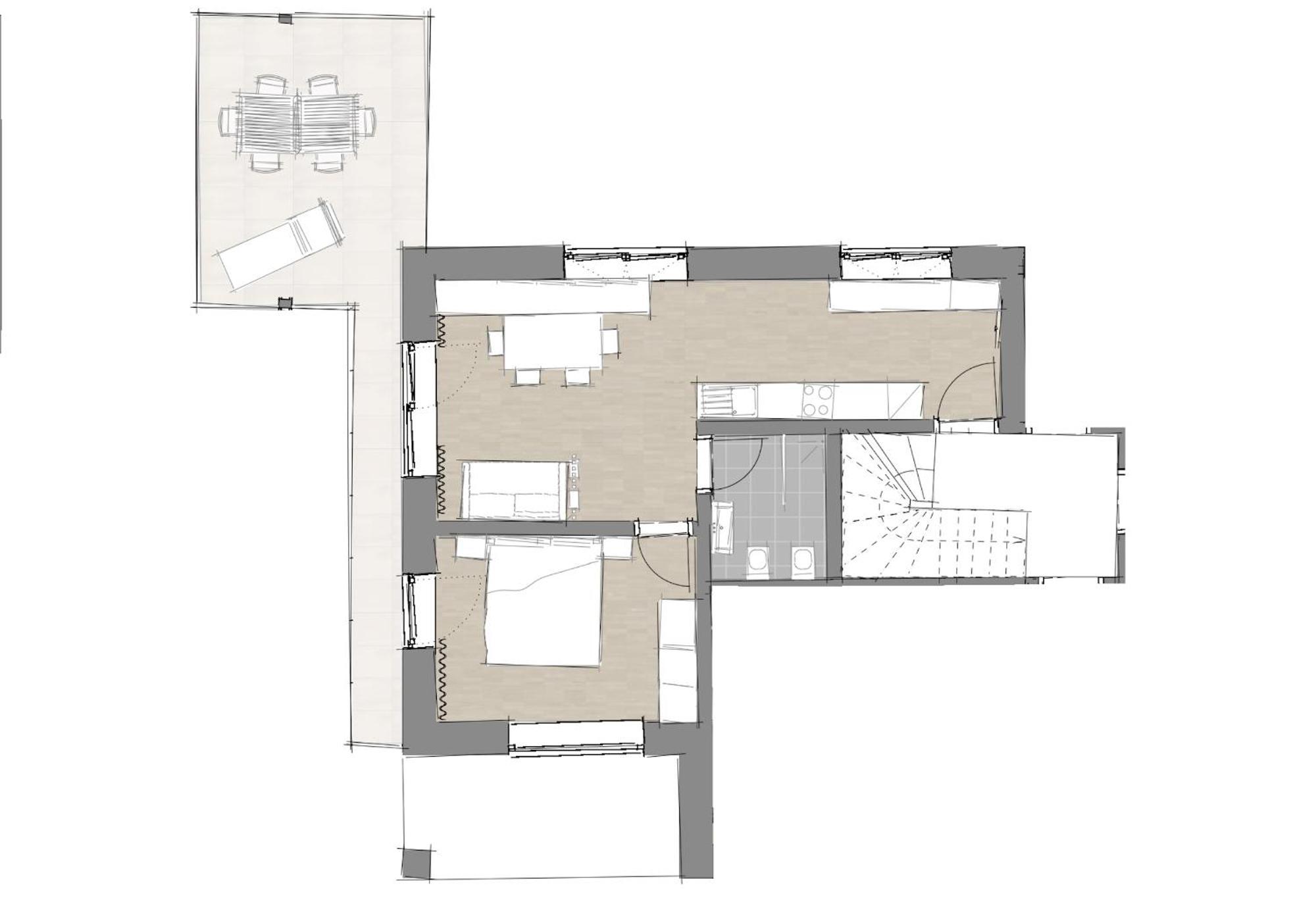 Auszait Apartments 1 Кальдаро Екстер'єр фото